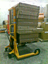 Rough Terrain stacker