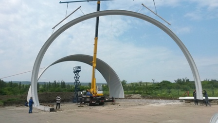 Hangar 21x10m
