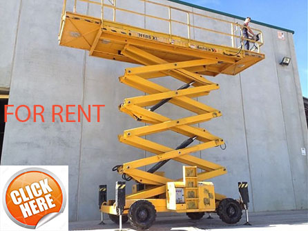 Scissor lifts for rent
