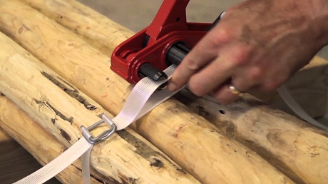 steel buckle straping