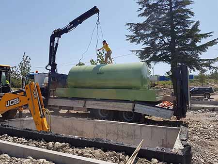 15000 L refuelling tank